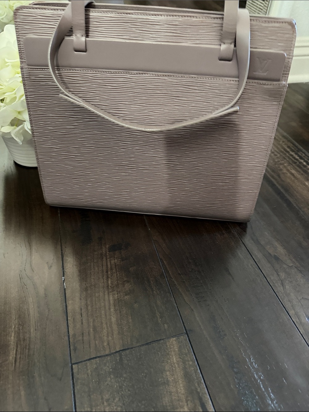 Louis Vuitton Mauve Epi Leather Tote